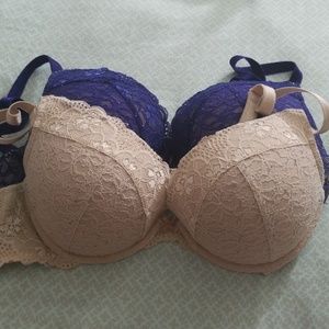Torrid push up plunge bra lot (2)